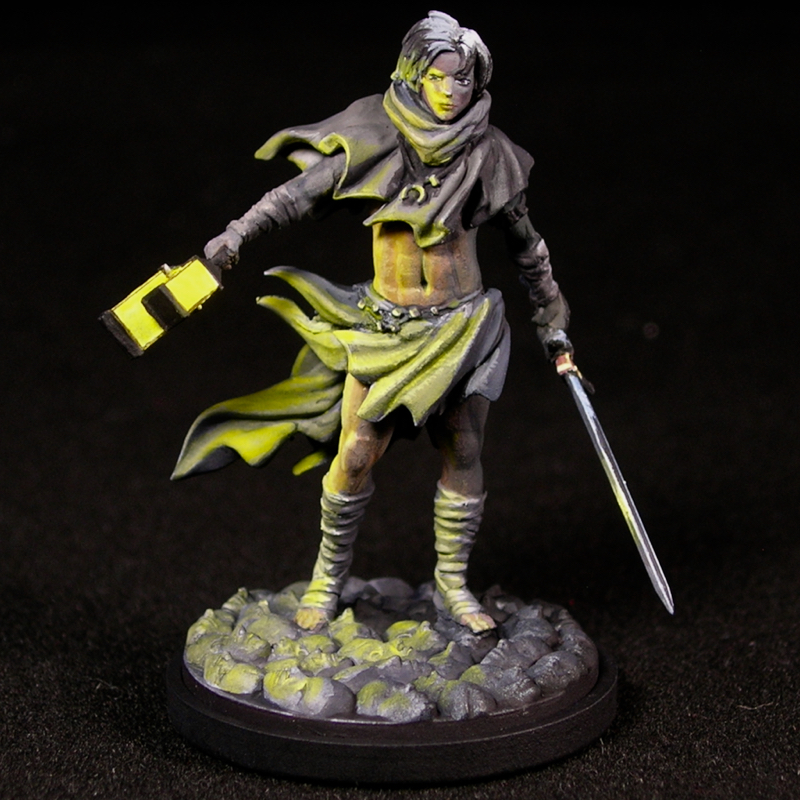 step by step painting miniatures